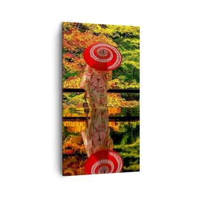 Impression sur toile - Image sur toile - Dans le temple de la nature - 45x80 cm