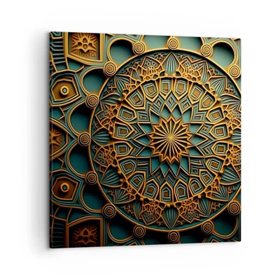 Impression sur toile - Image sur toile - Dans une ambiance arabe - 50x50 cm