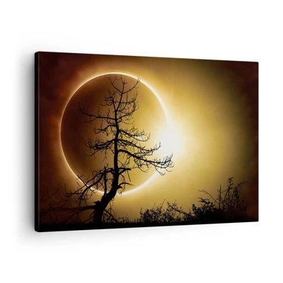 Impression sur toile - Image sur toile - Éclipse totale - 70x50 cm