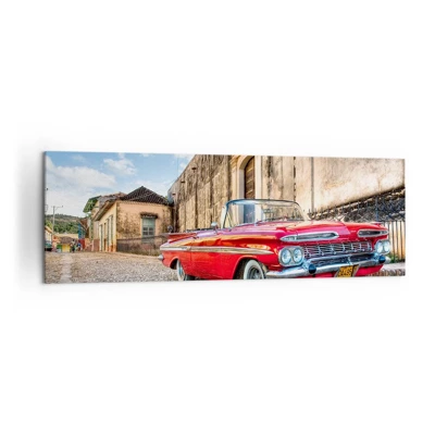 Impression sur toile - Image sur toile - Émotions cubaines - 160x50 cm
