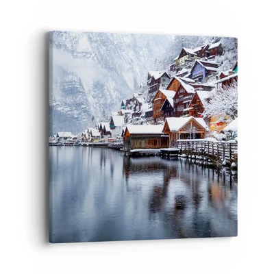 Impression sur toile - Image sur toile - En décoration hivernale - 40x40 cm