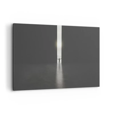 Impression sur toile - Image sur toile - Étape vers un avenir radieux - 120x80 cm