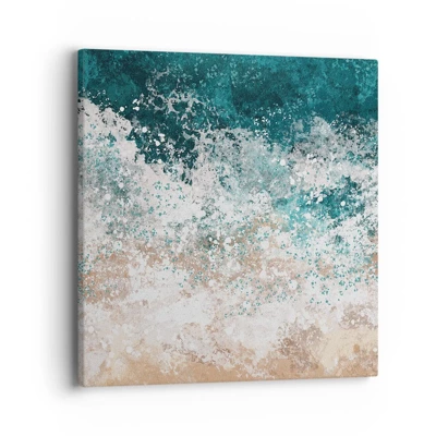 Impression sur toile - Image sur toile - Histoires de la mer - 40x40 cm