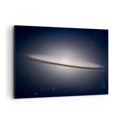 Impression sur toile - Image sur toile - Il y a bien longtemps, dans une galaxie très lointaine… - 100x70 cm