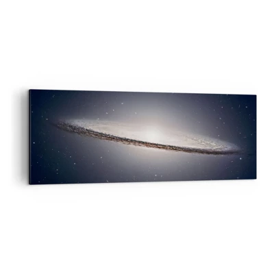 Impression sur toile - Image sur toile - Il y a bien longtemps, dans une galaxie très lointaine… - 140x50 cm