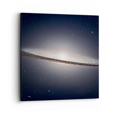 Impression sur toile - Image sur toile - Il y a bien longtemps, dans une galaxie très lointaine… - 40x40 cm