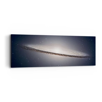 Impression sur toile - Image sur toile - Il y a bien longtemps, dans une galaxie très lointaine… - 90x30 cm