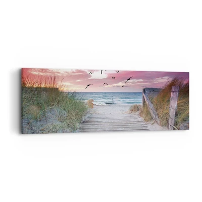 Impression sur toile - Image sur toile - Impression de la Baltique - 90x30 cm