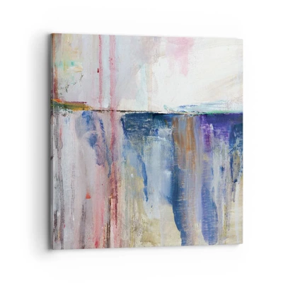 Impression sur toile - Image sur toile - Impressions et associations colorées - 70x70 cm