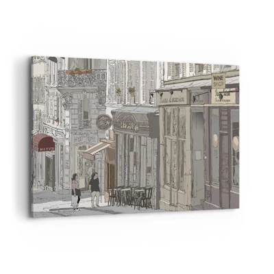 Impression sur toile - Image sur toile - Joie de la ville - 100x70 cm