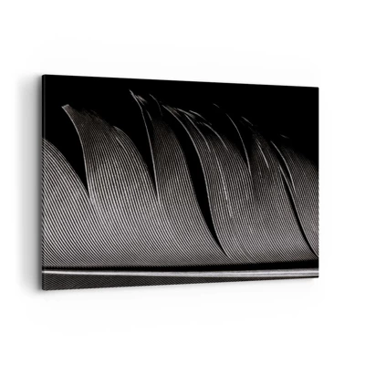 Impression sur toile - Image sur toile - La plume – un design magnifique - 100x70 cm