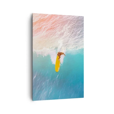 Impression sur toile - Image sur toile - Le cavalier de l'océan - 80x120 cm