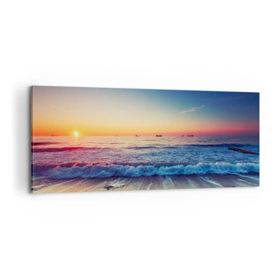 Impression sur toile - Image sur toile - Mais quel horizon ? - 100x40 cm