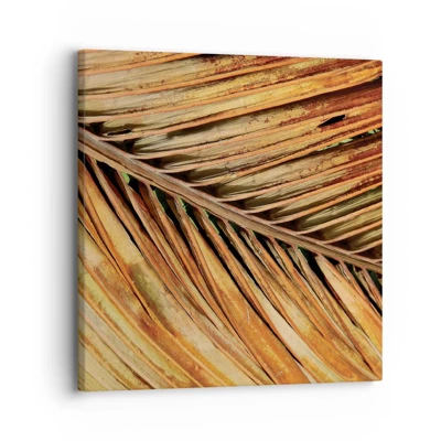 Impression sur toile - Image sur toile - Or de noix de coco - 30x30 cm