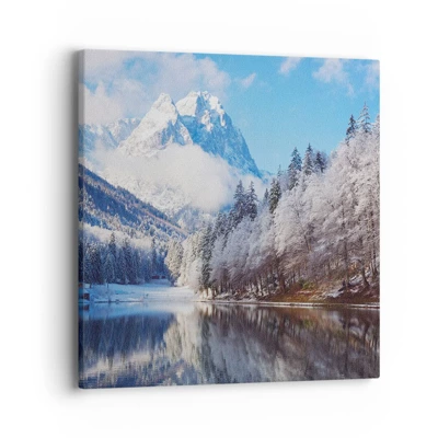 Impression sur toile - Image sur toile - Protecteur de la neige - 40x40 cm