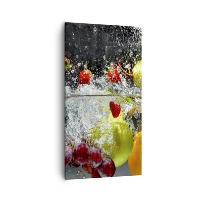 Impression sur toile - Image sur toile - Rafraîchissement fruité - 55x100 cm