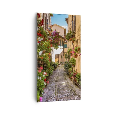 Impression sur toile - Image sur toile - Ruelle italienne - 55x100 cm