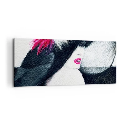 Impression sur toile - Image sur toile - Toujours un secret - 100x40 cm