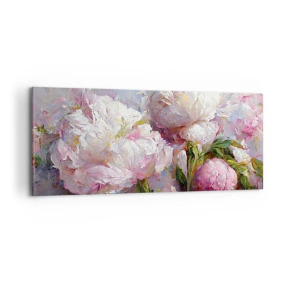 Impression sur toile - Image sur toile - Un bouquet plein de vie - 100x40 cm
