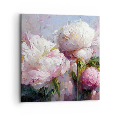 Impression sur toile - Image sur toile - Un bouquet plein de vie - 70x70 cm