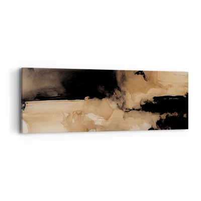 Impression sur toile - Image sur toile - Une abstraction intrigante - 90x30 cm
