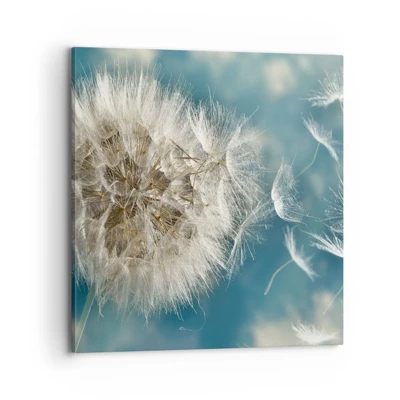 Impression sur toile - Image sur toile - souffle d'ange - 70x70 cm