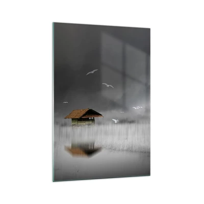 Impression sur verre - Image sur verre - A l'abri de la pluie - 70x100 cm