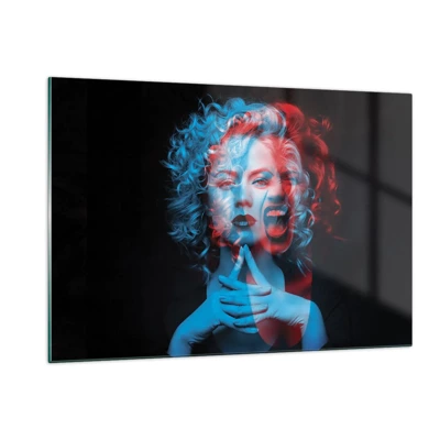 Impression sur verre - Image sur verre - Alter ego - 120x80 cm