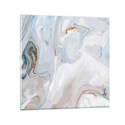 Impression sur verre - Image sur verre - Blanc surélevé - 40x40 cm