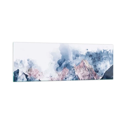 Impression sur verre - Image sur verre - Ce sont des sommets ! - 90x30 cm