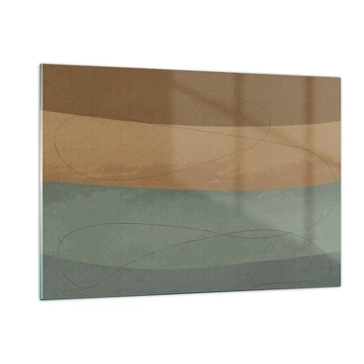 Impression sur verre - Image sur verre - Composition horizontale - 120x80 cm