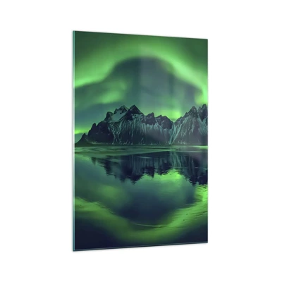 Impression sur verre - Image sur verre - Dans les bras de l'aurore - 70x100 cm