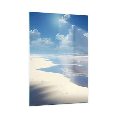 Impression sur verre - Image sur verre - Des vacances paradisiaques - 50x70 cm