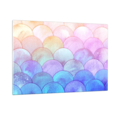 Impression sur verre - Image sur verre - Écailles de perles - 120x80 cm