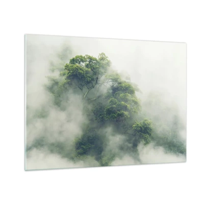 Impression sur verre - Image sur verre - Enveloppé de brouillard - 70x50 cm
