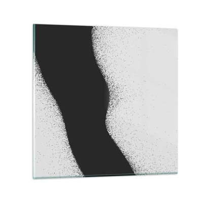 Impression sur verre - Image sur verre - Équilibre fluide - 50x50 cm