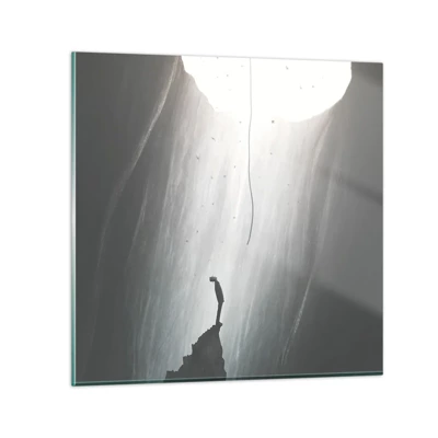 Impression sur verre - Image sur verre - Il y a toujours une issue - 30x30 cm