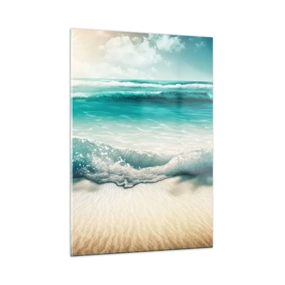 Impression sur verre - Image sur verre - La paix de l'océan - 50x70 cm