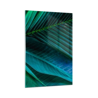 Impression sur verre - Image sur verre - L'anatomie du vert - 80x120 cm