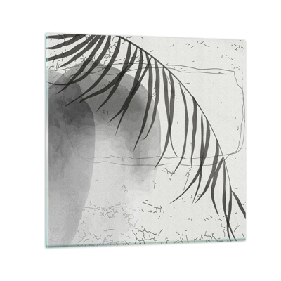 Impression sur verre - Image sur verre - L'exotisme subtil de la nature - 30x30 cm