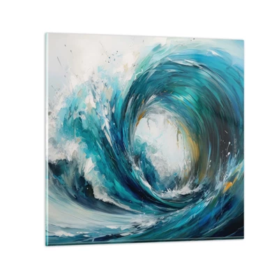 Impression sur verre - Image sur verre - Portail maritime - 70x70 cm