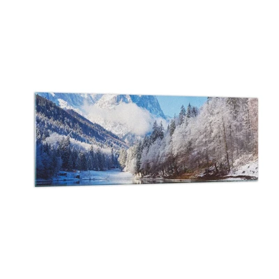 Impression sur verre - Image sur verre - Protecteur de la neige - 140x50 cm