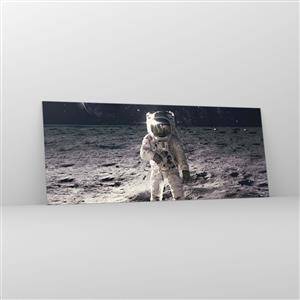 Impression sur verre - Image sur verre - Salutations de la lune - 100x40 cm