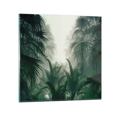 Impression sur verre - Image sur verre - Secret tropical - 50x50 cm