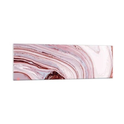 Impression sur verre - Image sur verre - Tout droit, puis tout en bas - 160x50 cm