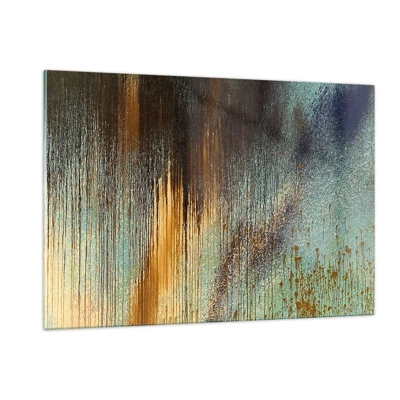 Impression sur verre - Image sur verre - Une composition de couleirs non fortuite - 120x80 cm