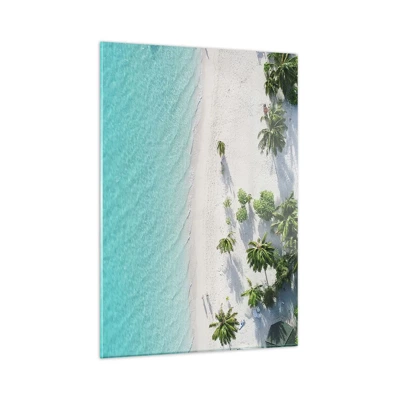 Impression sur verre - Image sur verre - Vacances au paradis - 50x70 cm