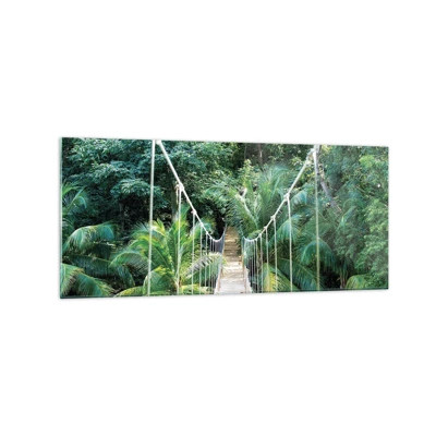 Impression sur verre - Image sur verre - Welcome to the jungle! - 120x50 cm
