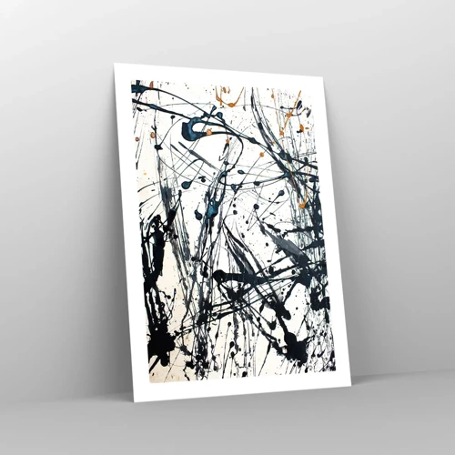 Affiche - Poster - Abstraction expressionniste - 50x70 cm