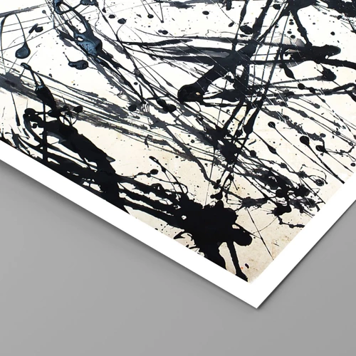 Affiche - Poster - Abstraction expressionniste - 70x100 cm